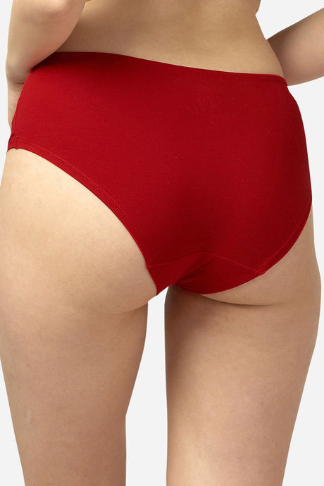 Soie Medium Rise Full Coverage Bikini Panty (Pack of 2) - Multicolor — image 3